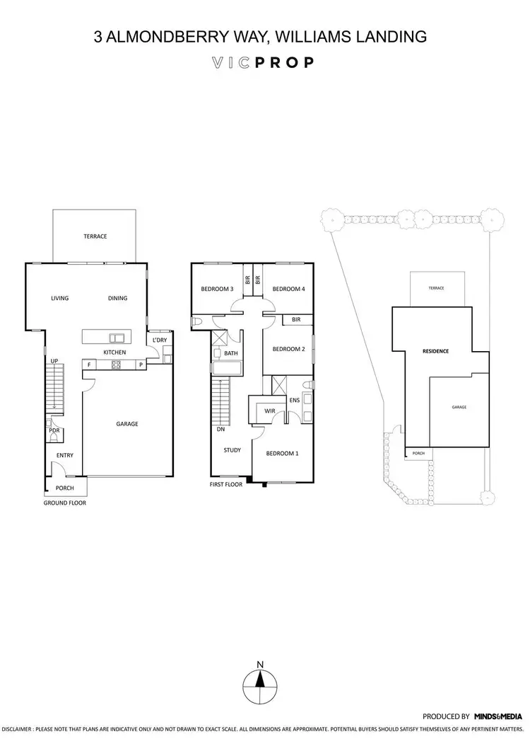 Floorplan of Homely house listing, 3 Almondberry Way, Williams Landing VIC 3027