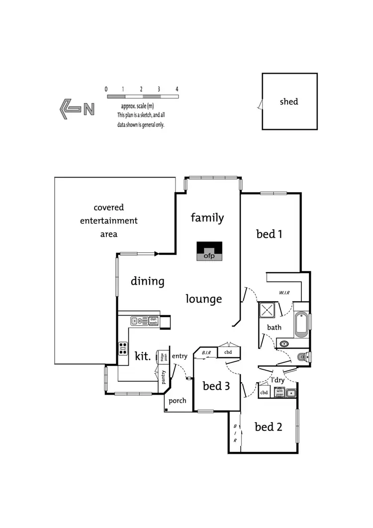 Floorplan of Homely house listing, 66 Settlers Hill Crescent, Croydon Hills VIC 3136