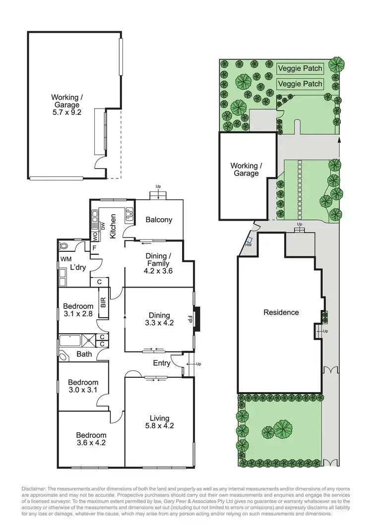 Floorplan of Homely house listing, 205 Murrumbeena Road, Murrumbeena VIC 3163