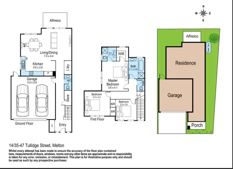 Floorplan of Homely house listing, 14/35-47 Tullidge Street, Melton VIC 3337