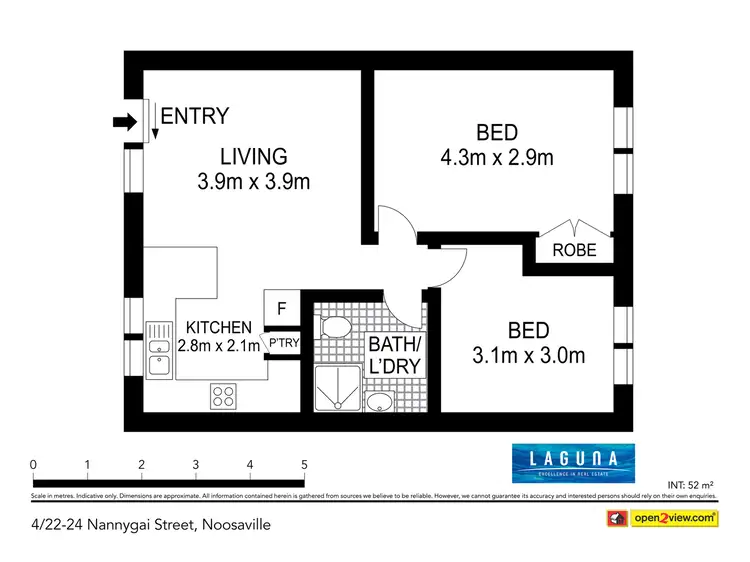 Floorplan of Homely unit listing, 4/22-24 Nannygai Street, Noosaville QLD 4566