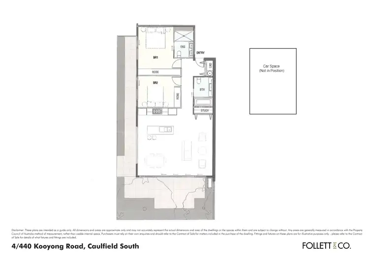 Floorplan of Homely apartment listing, 4/440 Kooyong Road, Caulfield South VIC 3162