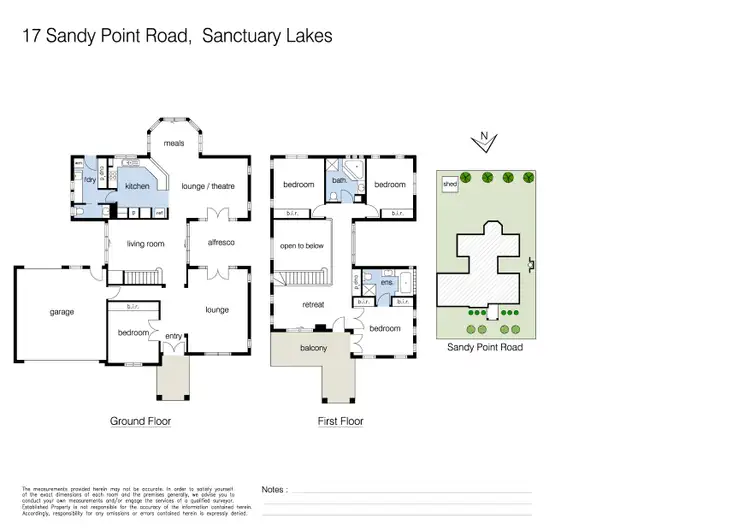 Floorplan of Homely house listing, 17 Sandy Point Road, Sanctuary Lakes VIC 3030