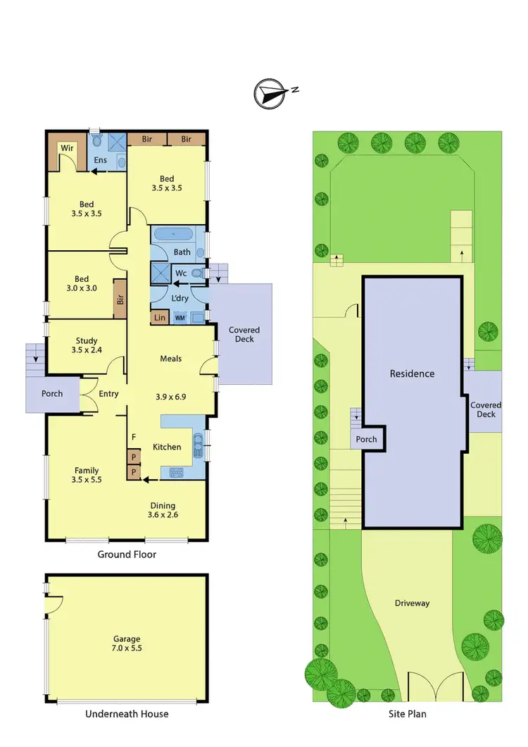 Floorplan of Homely house listing, 269 Bolton Street, Eltham VIC 3095