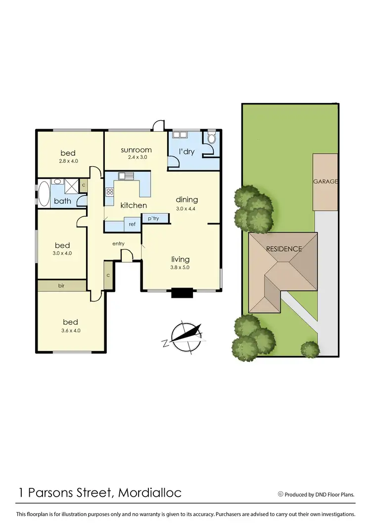 Floorplan of Homely house listing, 1 Parsons Street, Mordialloc VIC 3195