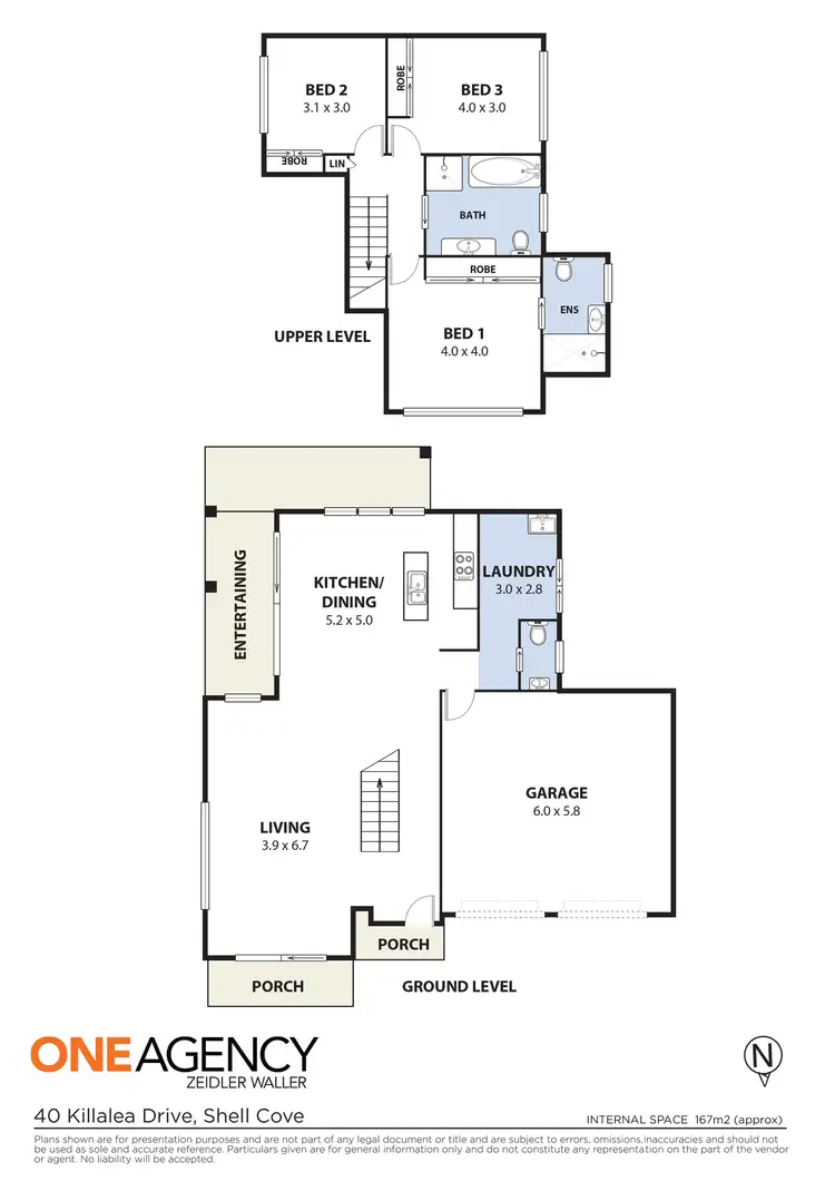 Floorplan of Homely house listing, 40 Killalea Drive, Shell Cove NSW 2529