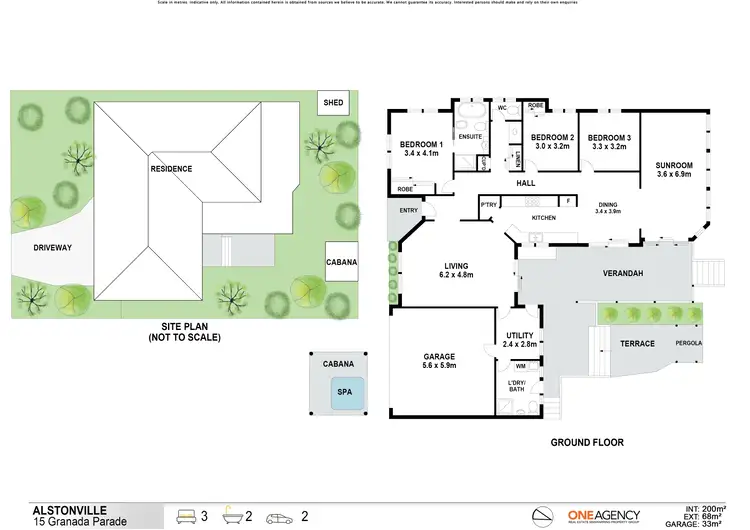Floorplan of Homely house listing, 15 Granada Parade, Alstonville NSW 2477