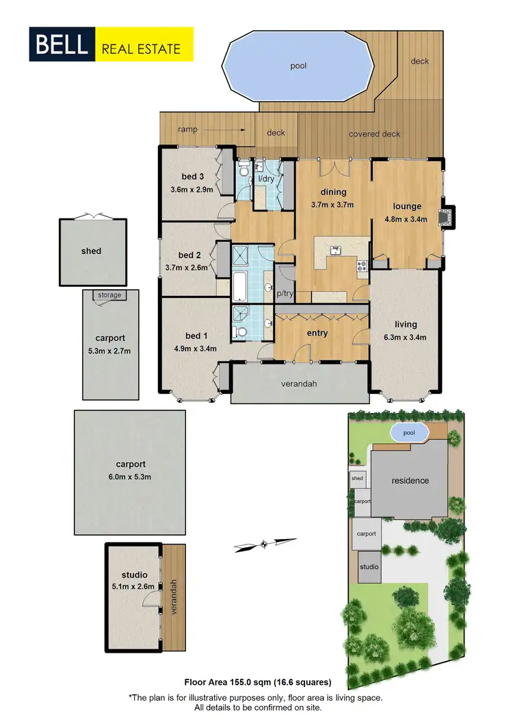 Floorplan of Homely house listing, 433 Glenfern Road, Upwey VIC 3158