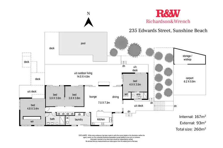 Floorplan of Homely house listing, 235 Edwards Street, Sunshine Beach QLD 4567