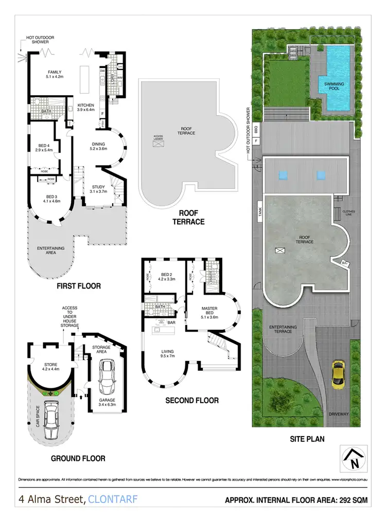 Floorplan of Homely house listing, 4 Alma Street, Clontarf NSW 2093