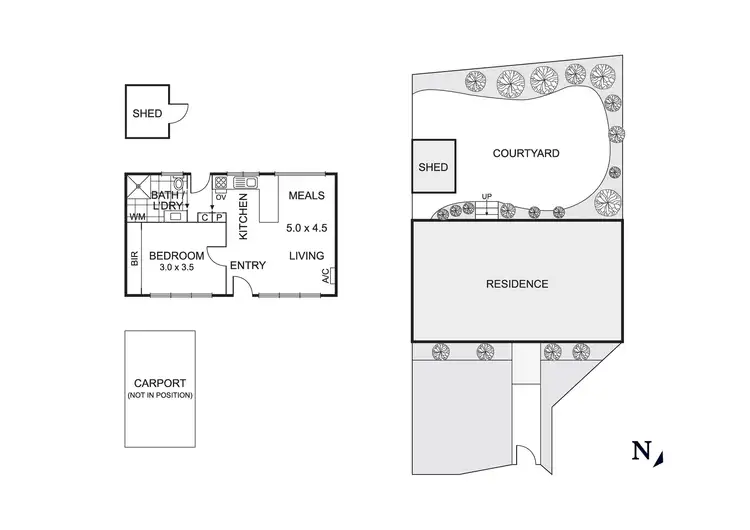 Floorplan of Homely unit listing, 24/42 Barkly (Entrance on Lewis) Street, Mordialloc VIC 3195