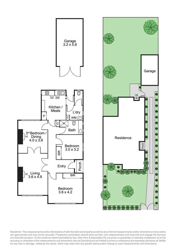 Floorplan of Homely house listing, 324 North Road, Brighton East VIC 3187