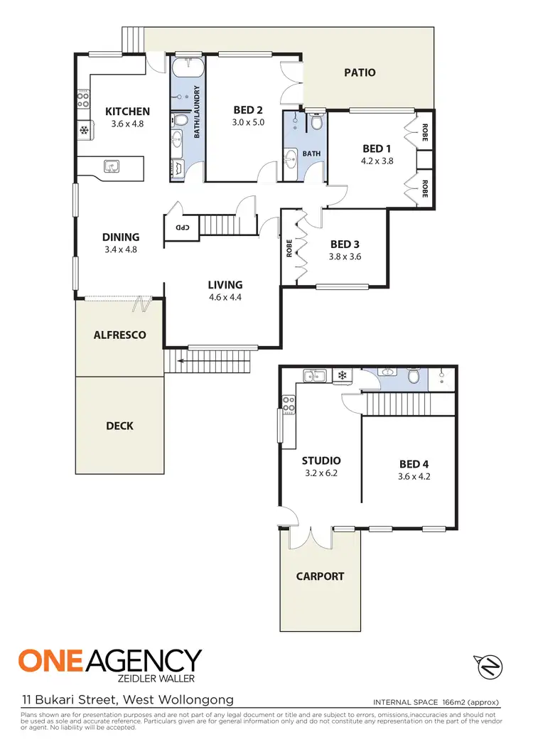 Floorplan of Homely house listing, 11 Bukari Street, West Wollongong NSW 2500