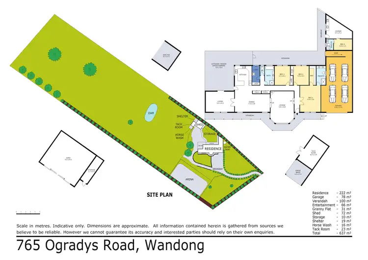 Floorplan of Homely house listing, 765 O'Gradys Road, Wandong VIC 3758