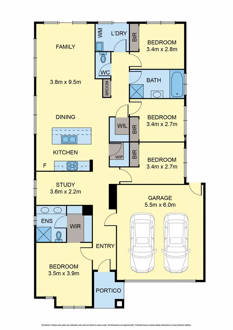 Floorplan of Homely house listing, 19 Elisha Court, Wallan VIC 3756