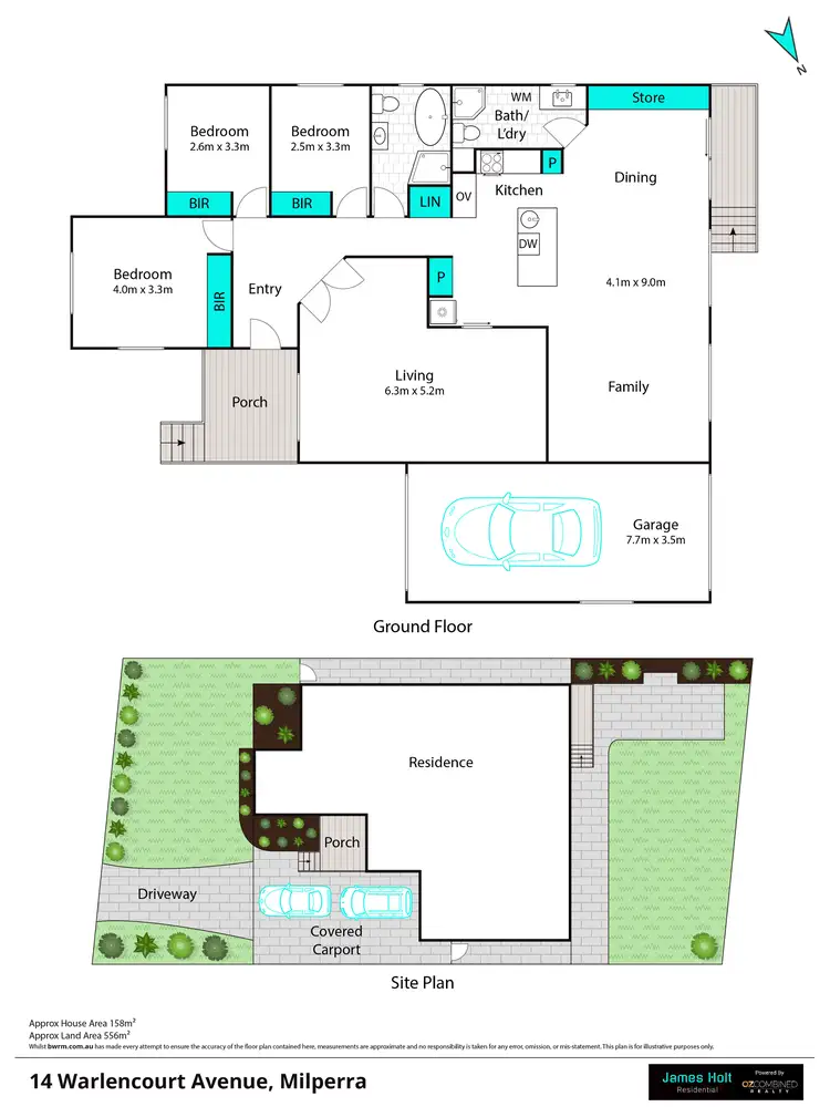 Floorplan of Homely house listing, 14 Warlencourt Avenue, Milperra NSW 2214