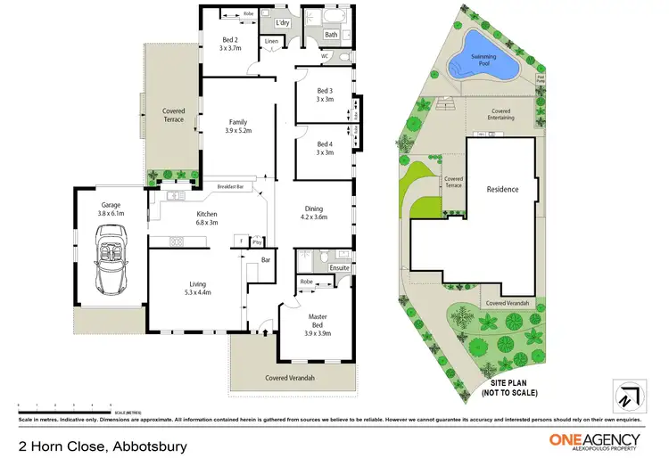 Floorplan of Homely house listing, 2 Horn Close, Abbotsbury NSW 2176