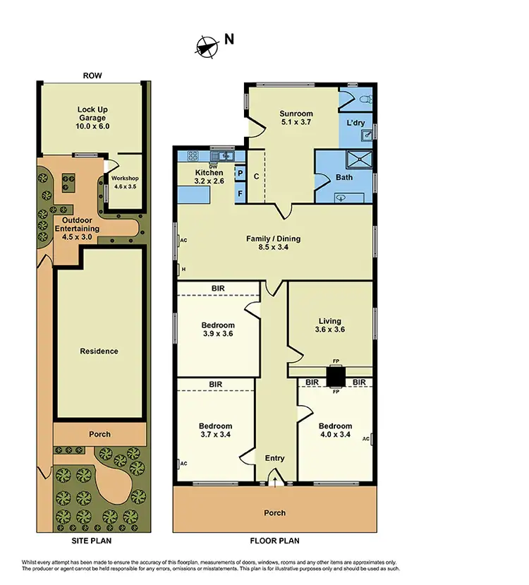 Floorplan of Homely house listing, 3 Hannan Street, Williamstown VIC 3016