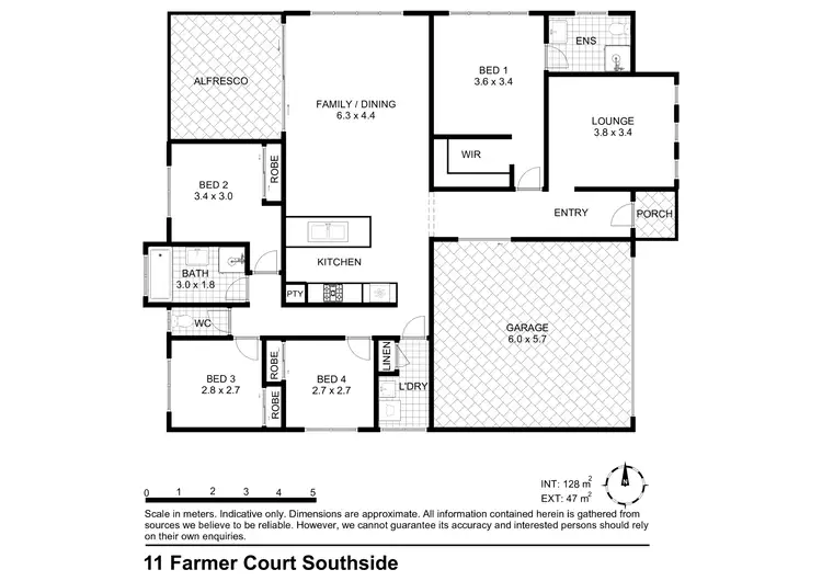 Floorplan of Homely house listing, 11 Farmer Court, Southside QLD 4570