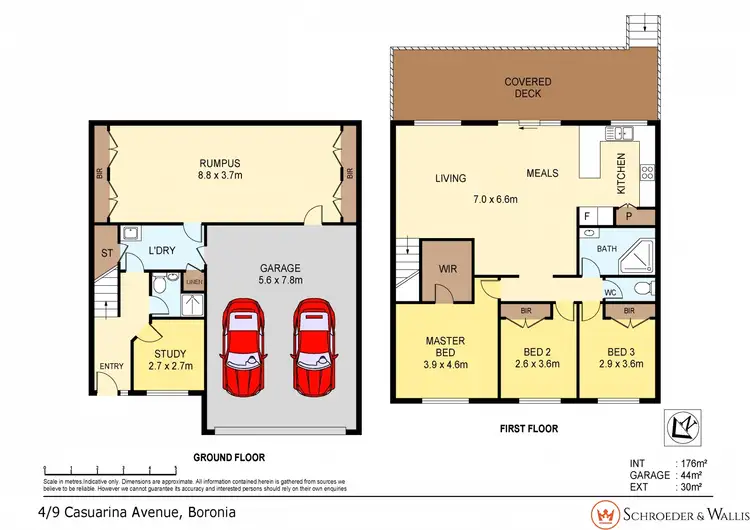 Floorplan of Homely townhouse listing, 4/9 Casuarina Avenue, Boronia VIC 3155