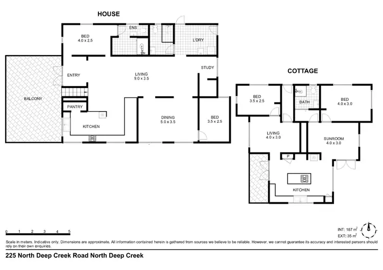 Floorplan of Homely rural property listing, 225 North Deep Creek Road, North Deep Creek QLD 4570
