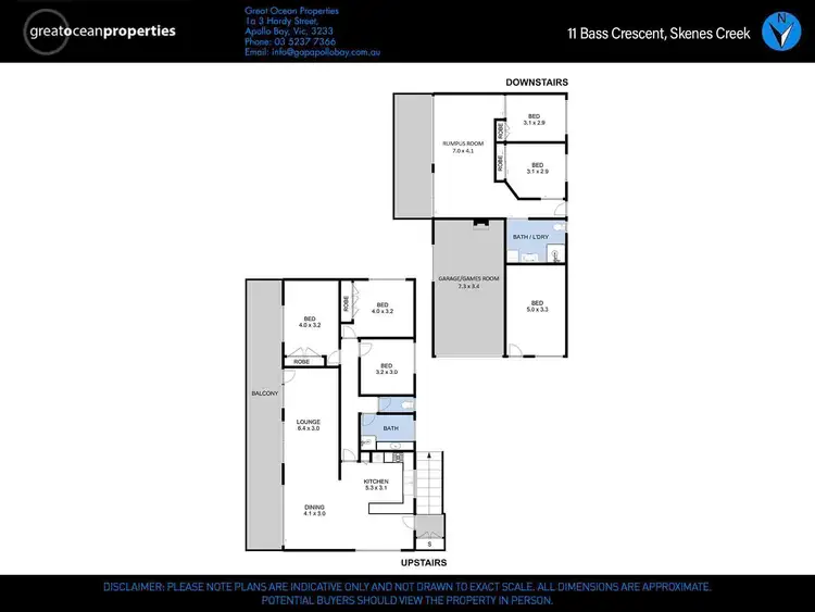 Floorplan of Homely house listing, 11 Bass Crescent, Skenes Creek VIC 3233