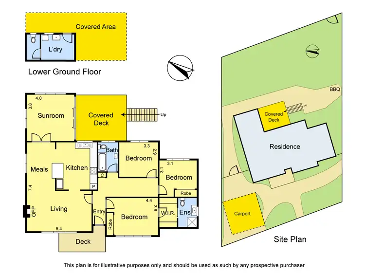 Floorplan of Homely house listing, 22 Paterson Crescent, Greensborough VIC 3088