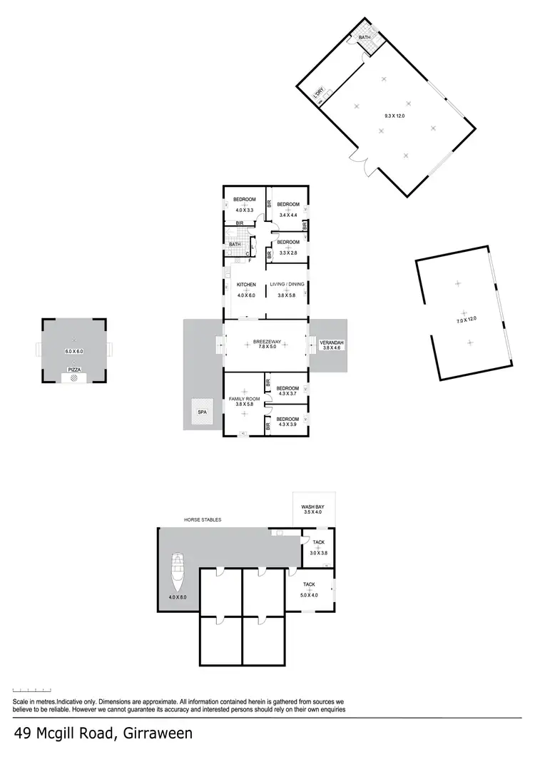 Floorplan of Homely house listing, 49 Mcgill Road, Girraween NT 836