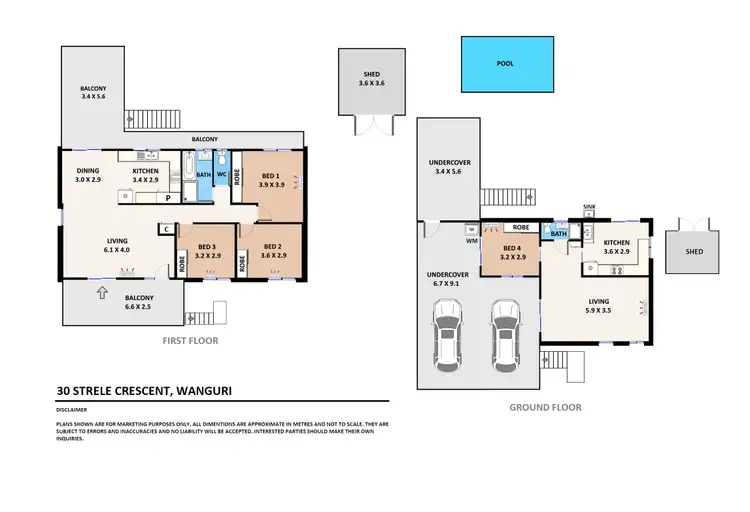 Floorplan of Homely house listing, 30 Strele Crescent, Wanguri NT 810