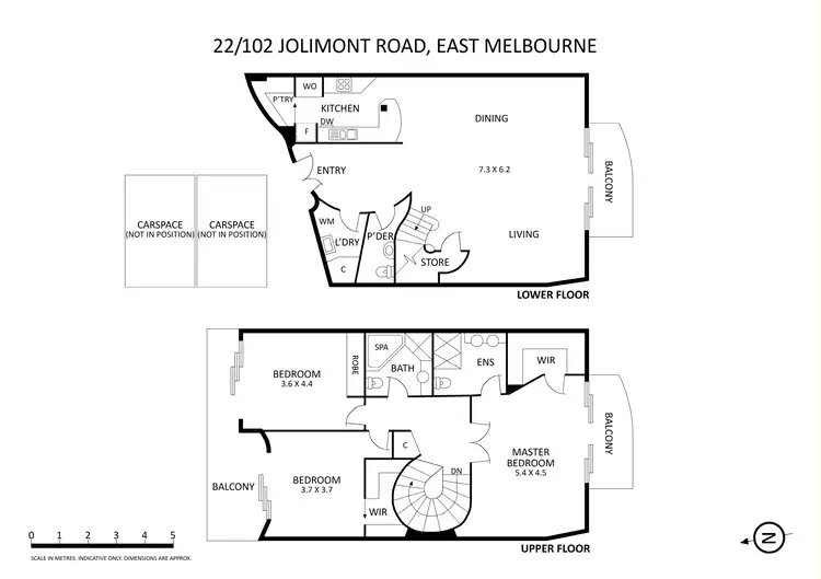 Floorplan of Homely apartment listing, 22/102 Jolimont Road, East Melbourne VIC 3002