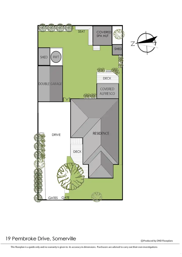 Floorplan of Homely house listing, 19 Pembroke Drive, Somerville VIC 3912