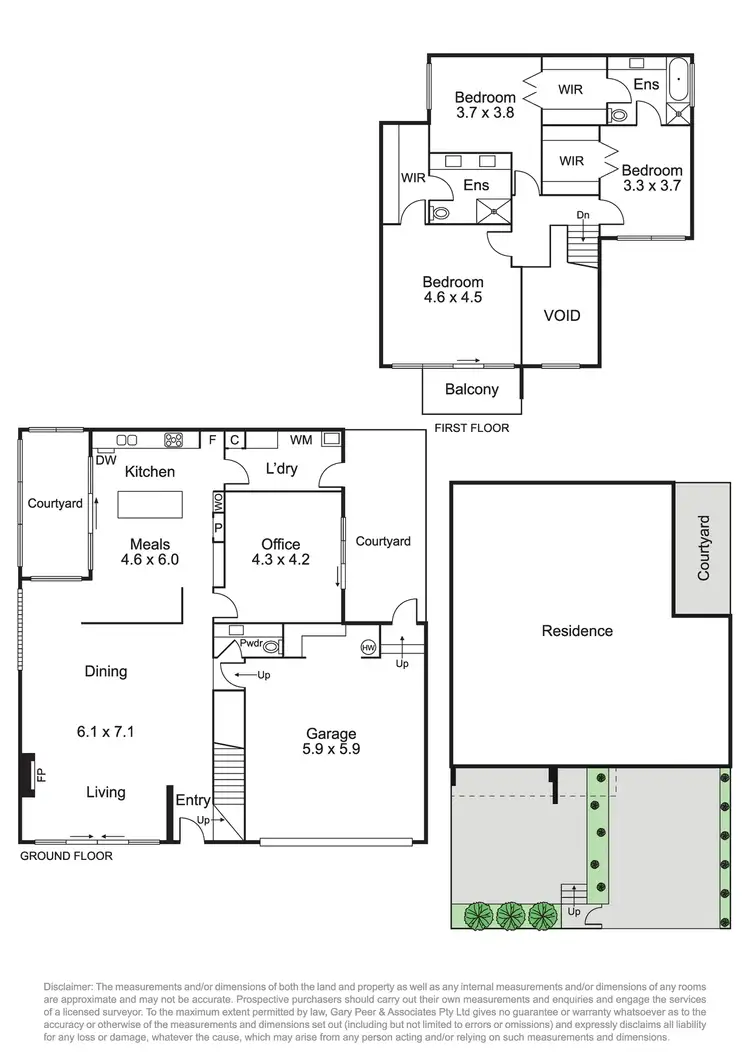 Floorplan of Homely house listing, 21 Ellington Street, Caulfield South VIC 3162