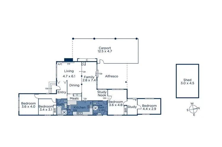 Floorplan of Homely house listing, 7 Esdale Street, Blackburn VIC 3130