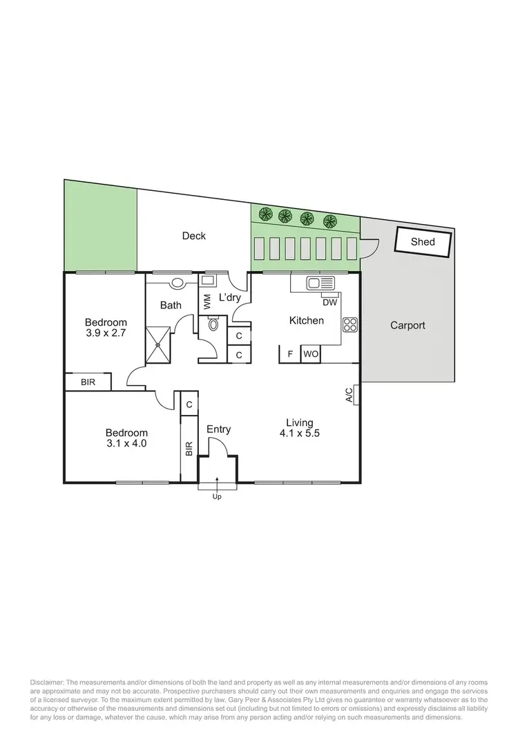 Floorplan of Homely unit listing, 2/69 Normanby Road, Caulfield North VIC 3161