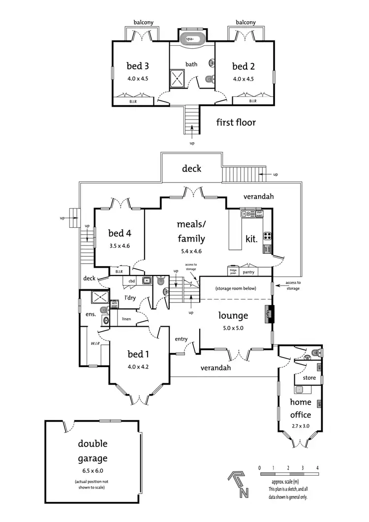 Floorplan of Homely house listing, 43 Unwin Street, Templestowe VIC 3106