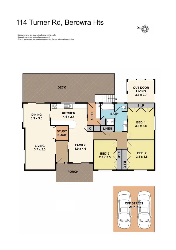Floorplan of Homely house listing, 114 Turner Road, Berowra Heights NSW 2082