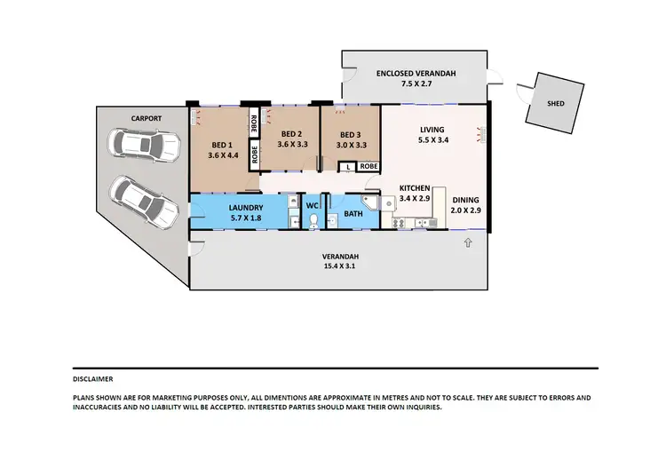 Floorplan of Homely house listing, 1 Holland Place, Rapid Creek NT 810