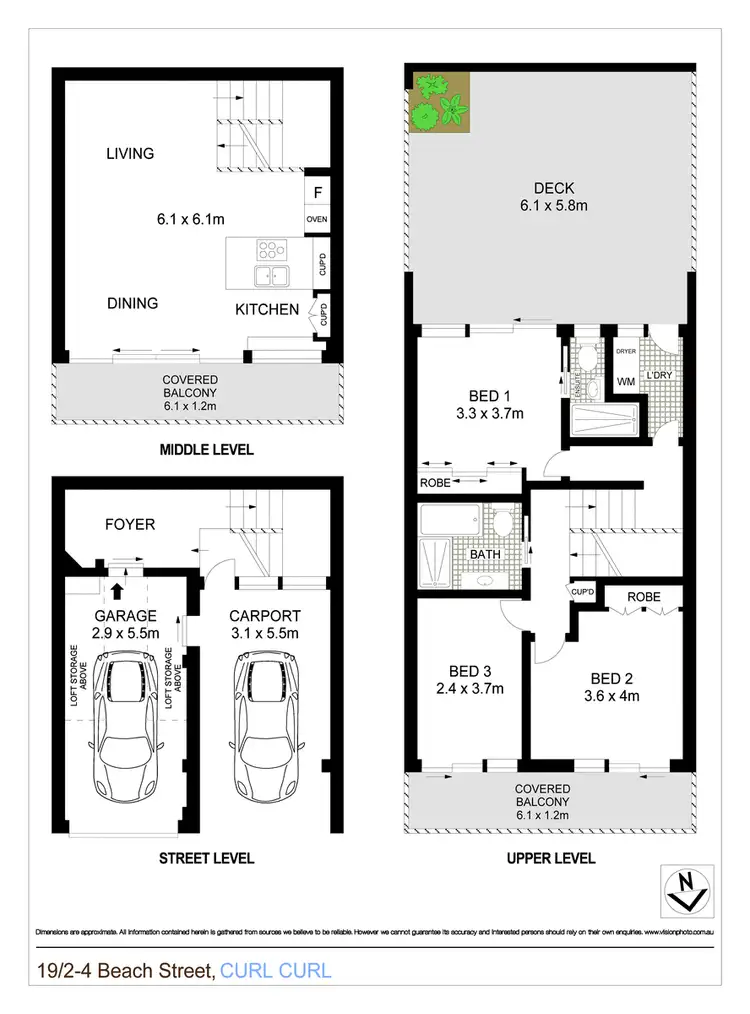 Floorplan of Homely house listing, 19/2-4 Beach Street, Curl Curl NSW 2096