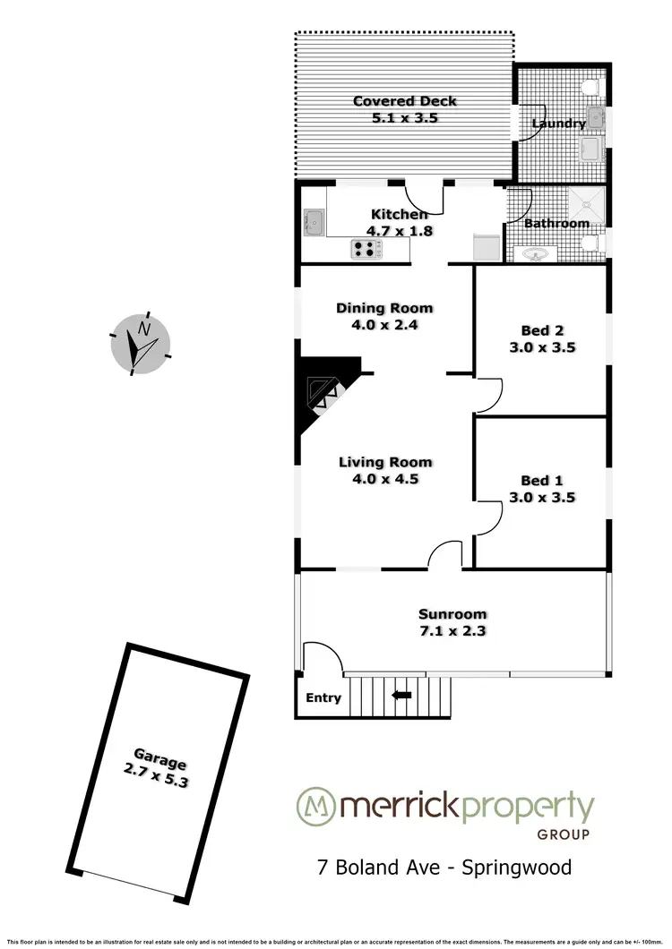 Floorplan of Homely house listing, 7 Boland Avenue, Springwood NSW 2777