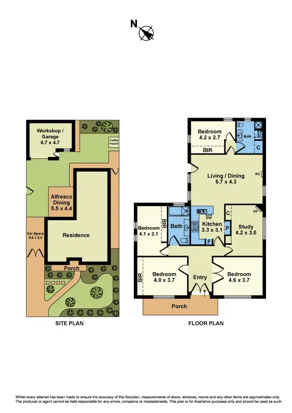 Floorplan of Homely house listing, 8 Henry Street, Williamstown VIC 3016