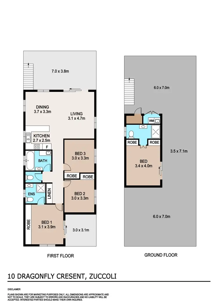 Floorplan of Homely house listing, 10 Dragonfly Crescent, Zuccoli NT 832