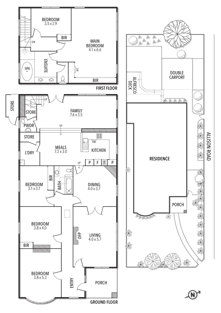Floorplan of Homely house listing, 271 Kooyong Road, Elsternwick VIC 3185