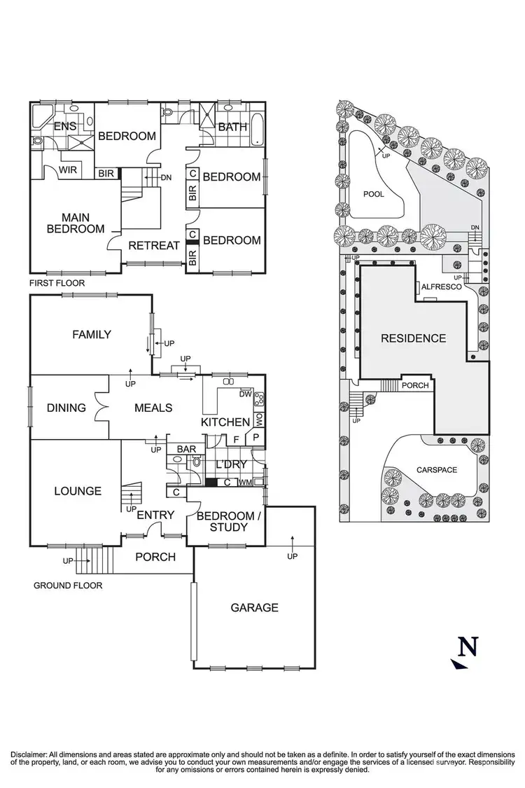 Floorplan of Homely house listing, 14 Hillcroft Drive, Templestowe VIC 3106