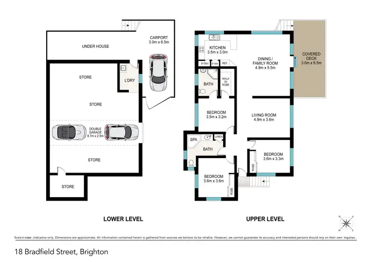 Floorplan of Homely house listing, 18 Bradfield Street, Brighton QLD 4017