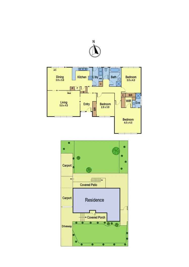 Floorplan of Homely house listing, 45 George Street, Doncaster East VIC 3109