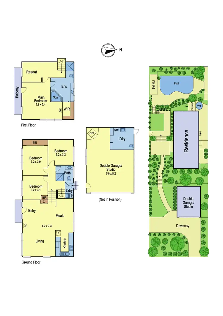 Floorplan of Homely house listing, 59 Silver Street, Eltham VIC 3095
