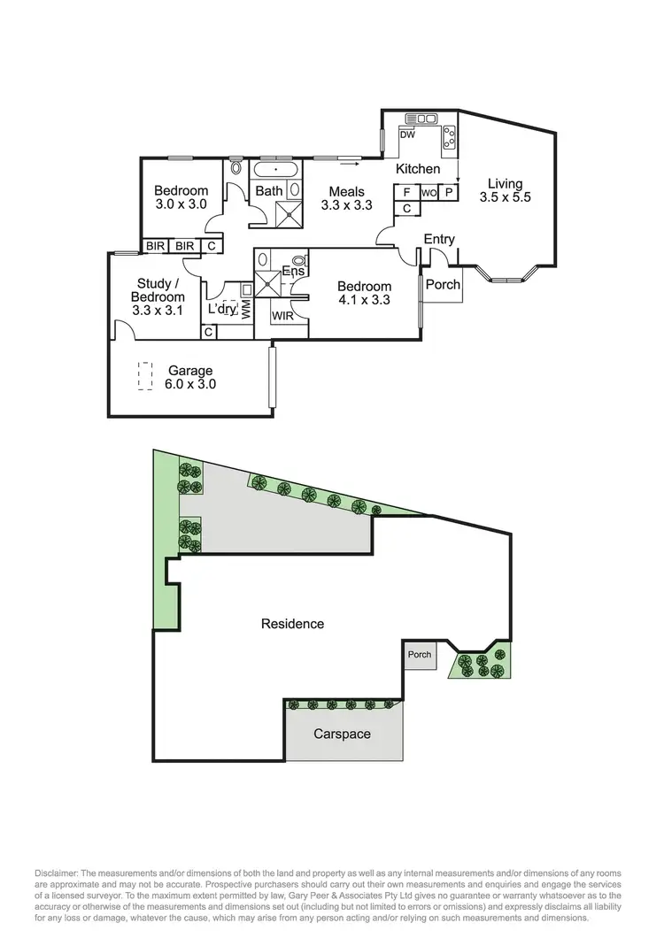 Floorplan of Homely unit listing, 4/3 Narbethong Road, Murrumbeena VIC 3163