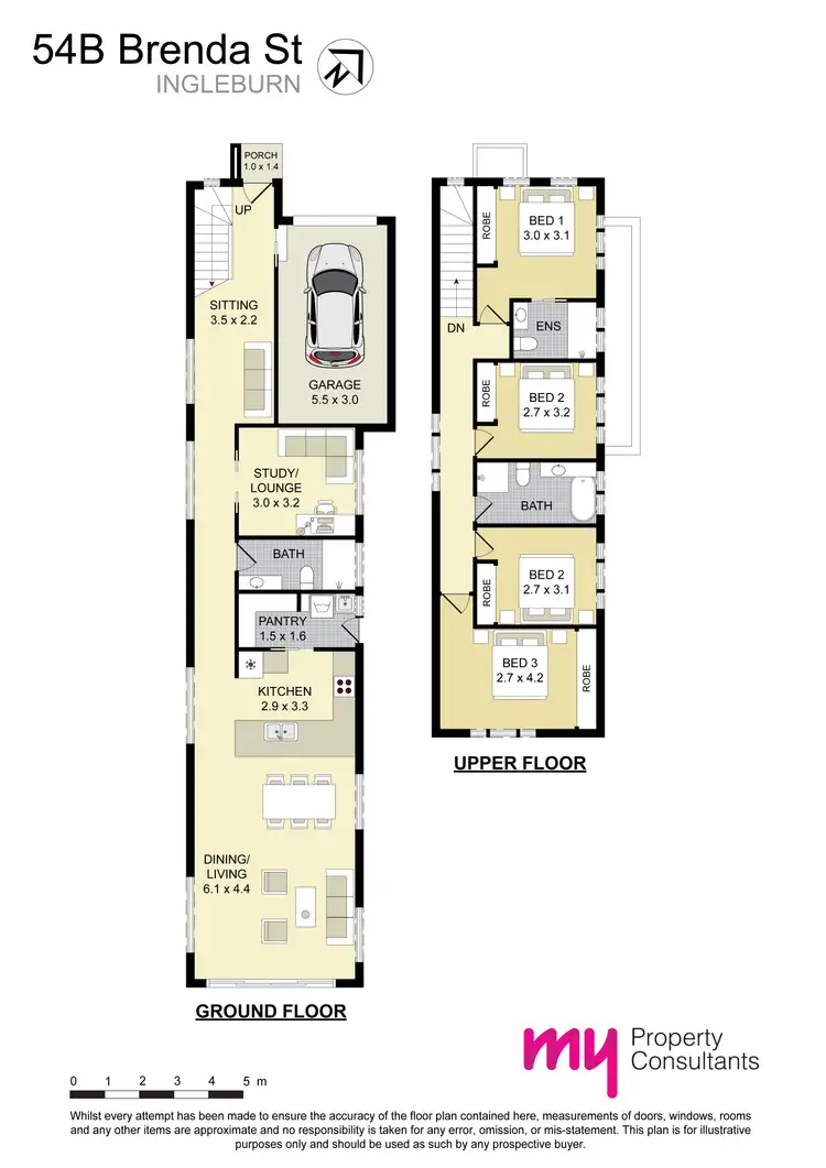 Floorplan of Homely house listing, 54a Brenda Street, Ingleburn NSW 2565