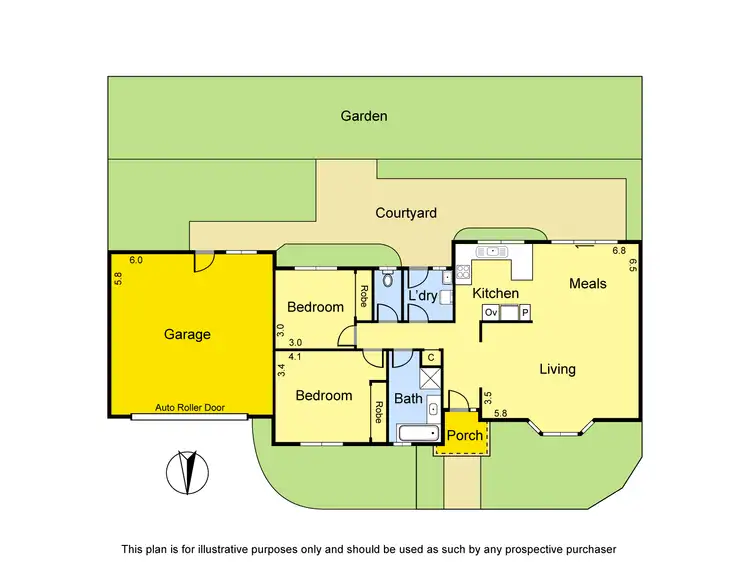 Floorplan of Homely unit listing, 7/238 Greenslopes Drive, Templestowe Lower VIC 3107