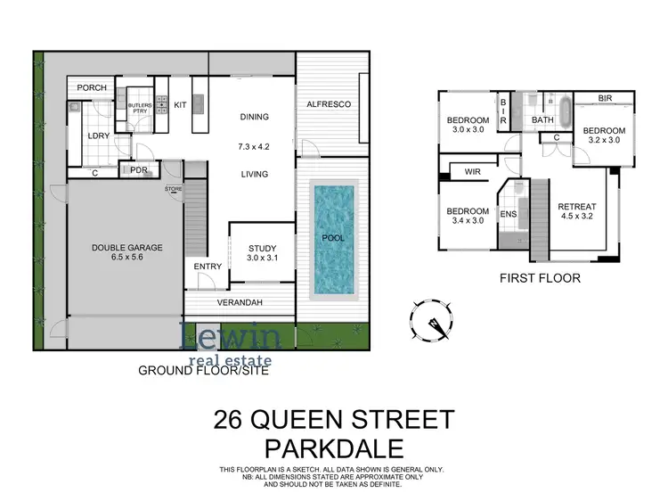 Floorplan of Homely house listing, 26 Queen Street, Parkdale VIC 3195